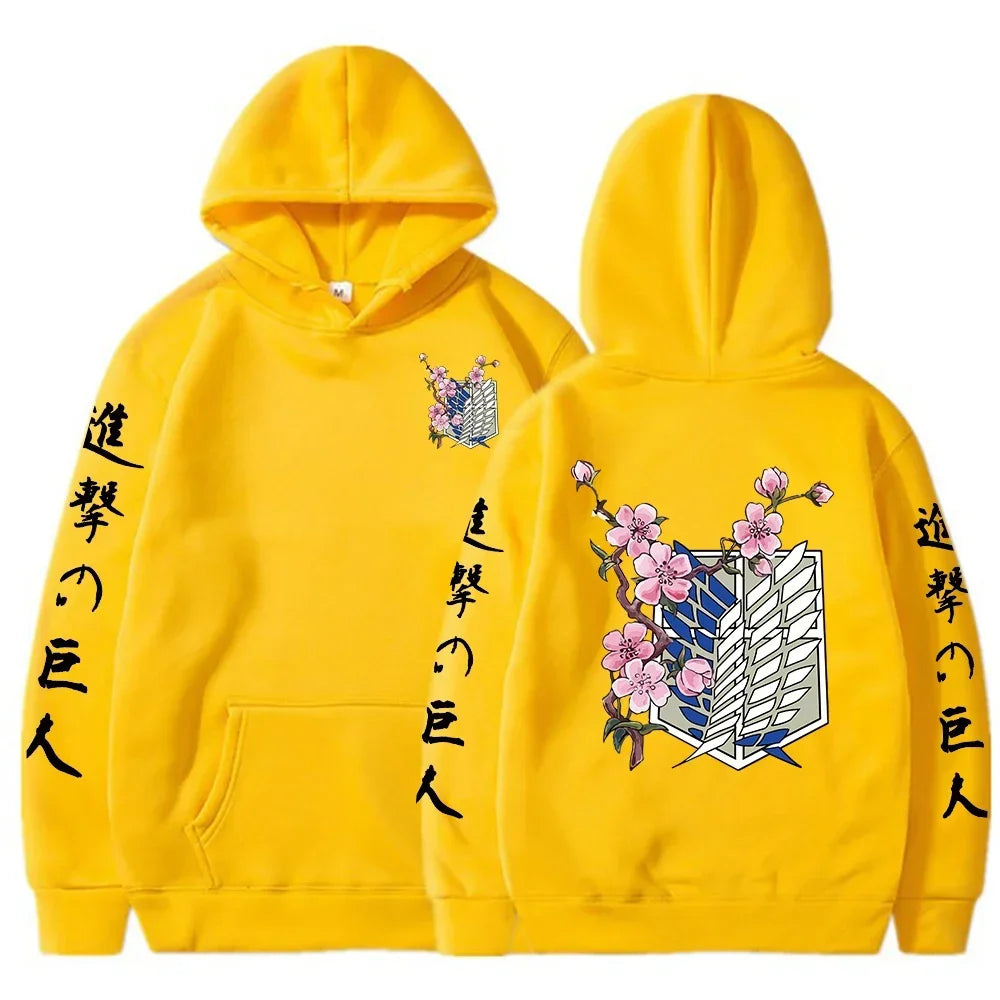 Attack On Titan Flower Hoodie