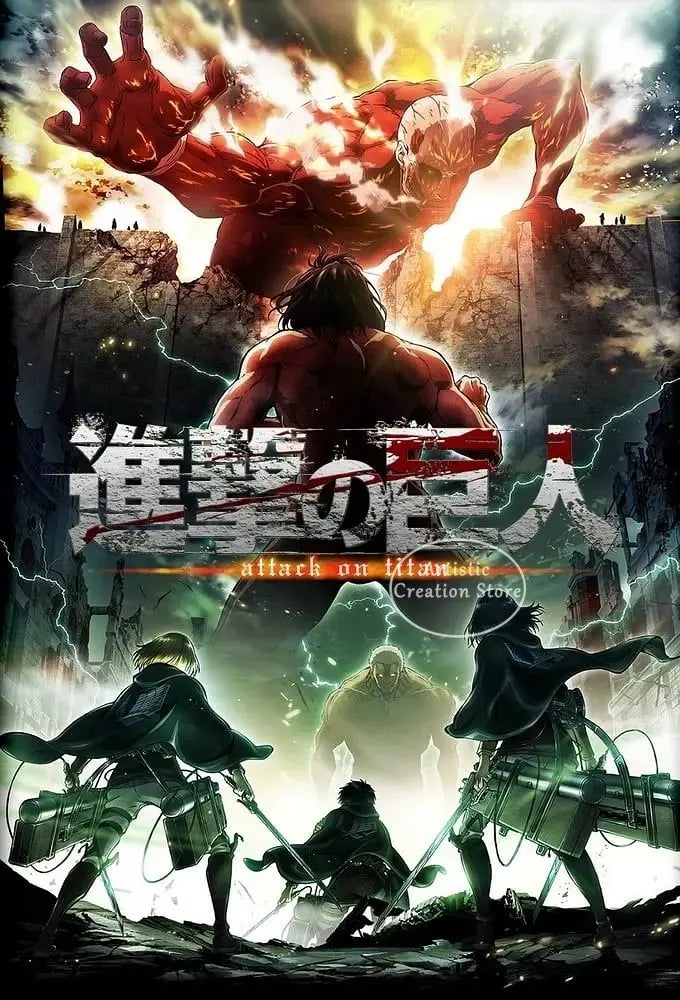 Attack on Titan Canvas Posters