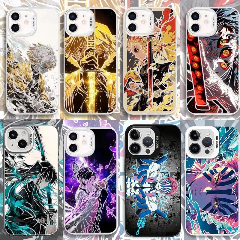 Demon Slayer Art Phone Cases iPhone