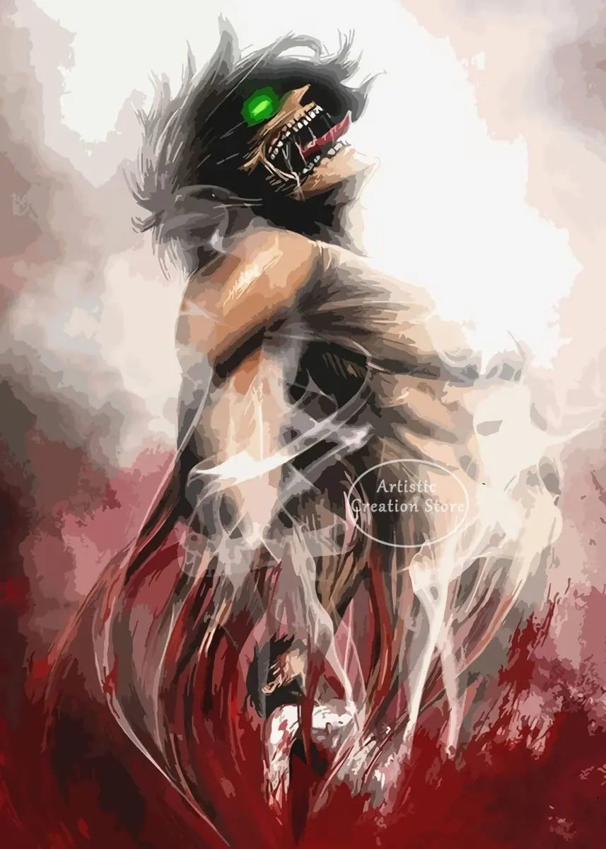 Attack on Titan Canvas Posters