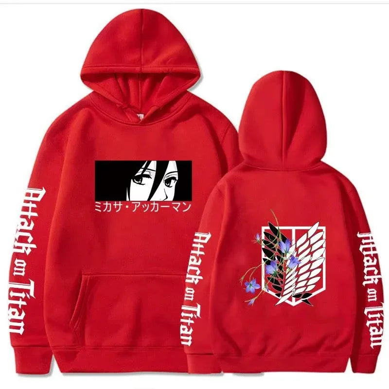 Attack On Titan Mikasa Hoodie