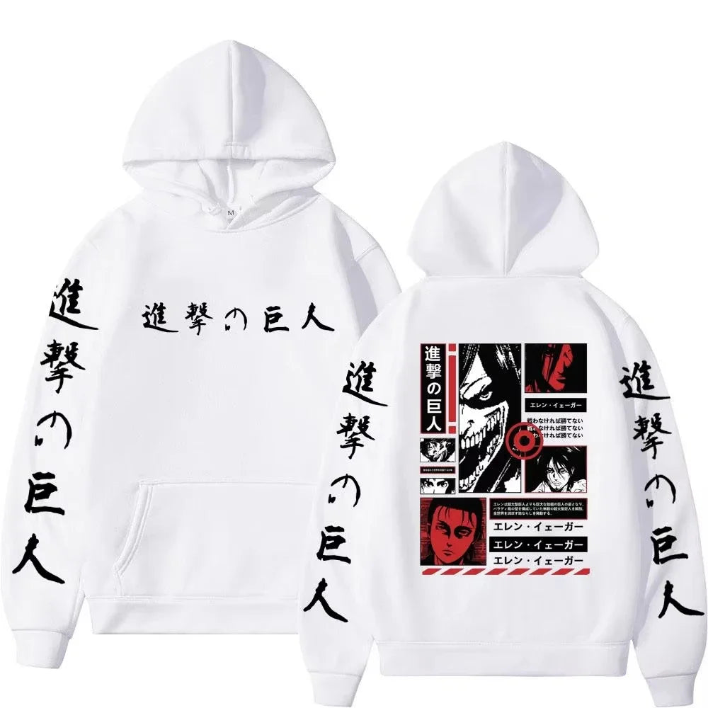 Attack on Titan Japanese Hoodie