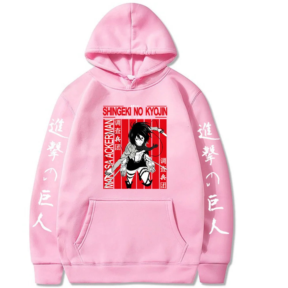 Attack On Titan Ackerman Hoodies
