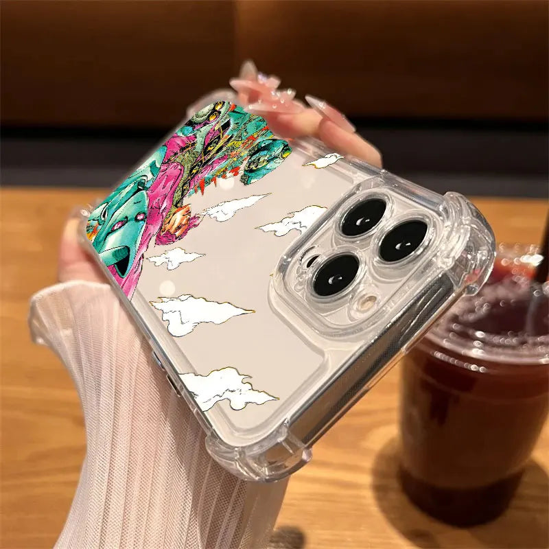 JoJos Bizarres Adventures Clear Case iPhone