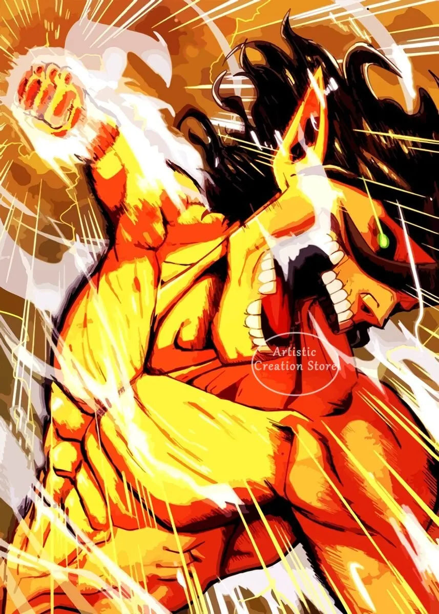 Attack on Titan Canvas Posters