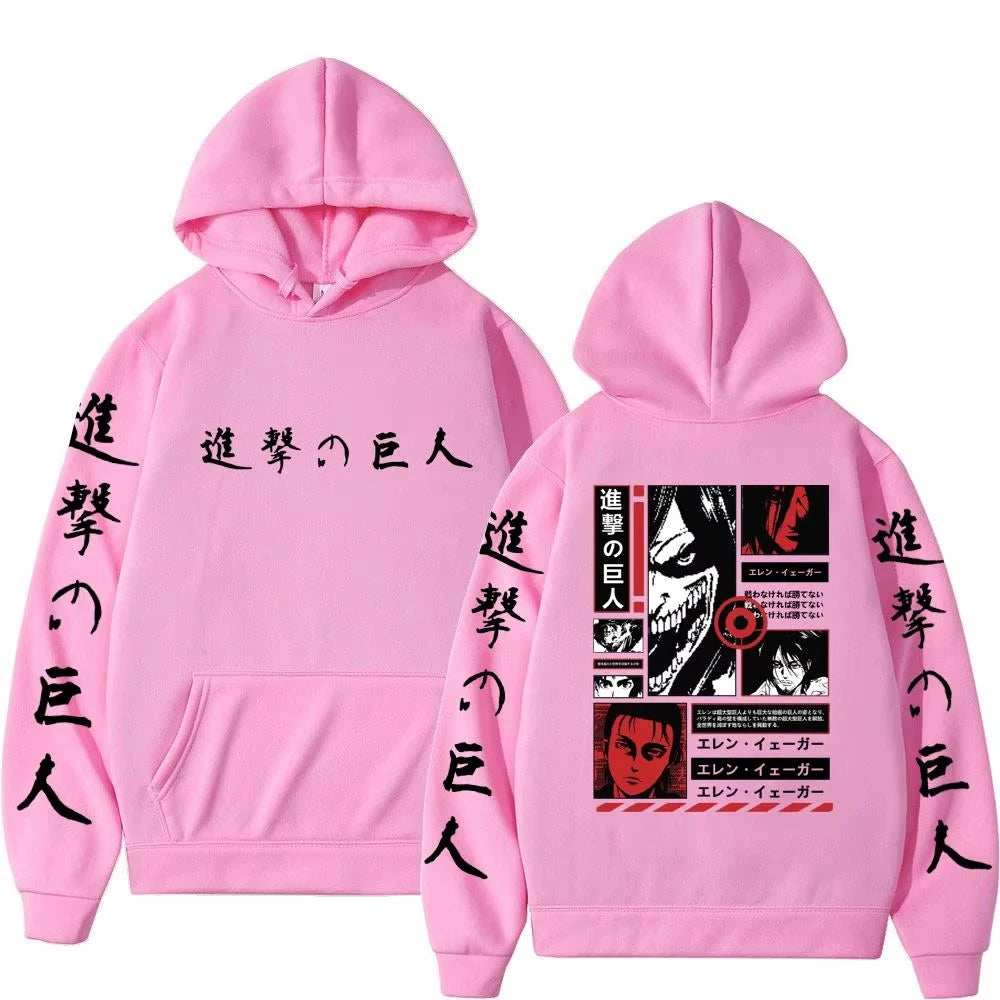 Attack on Titan Japanese Hoodie