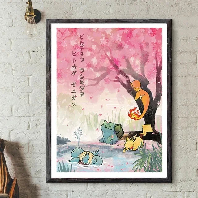 Pokemon Japanese Posters
