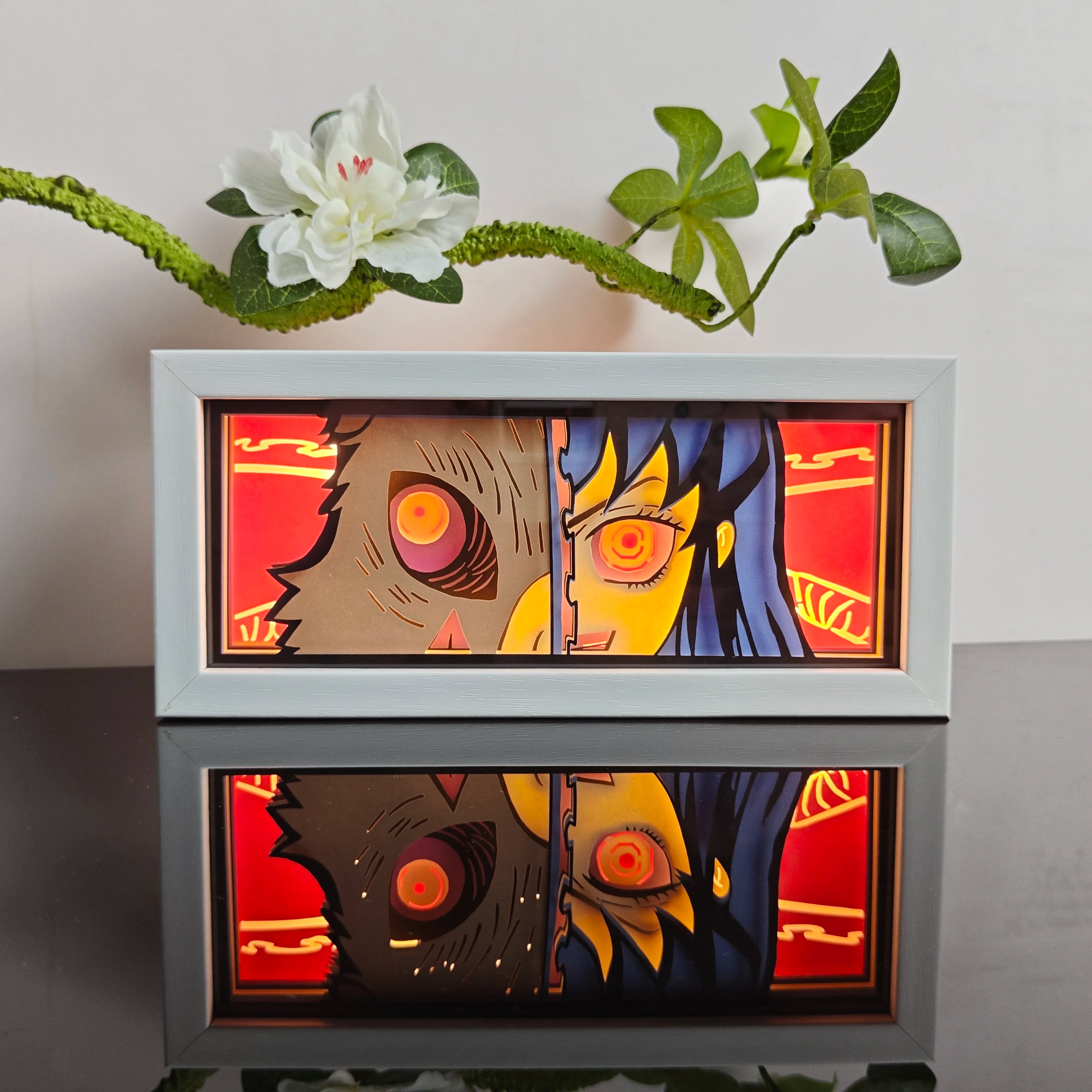 Anime Light Boxes (Naruto, One Piece, Demon Slayer)