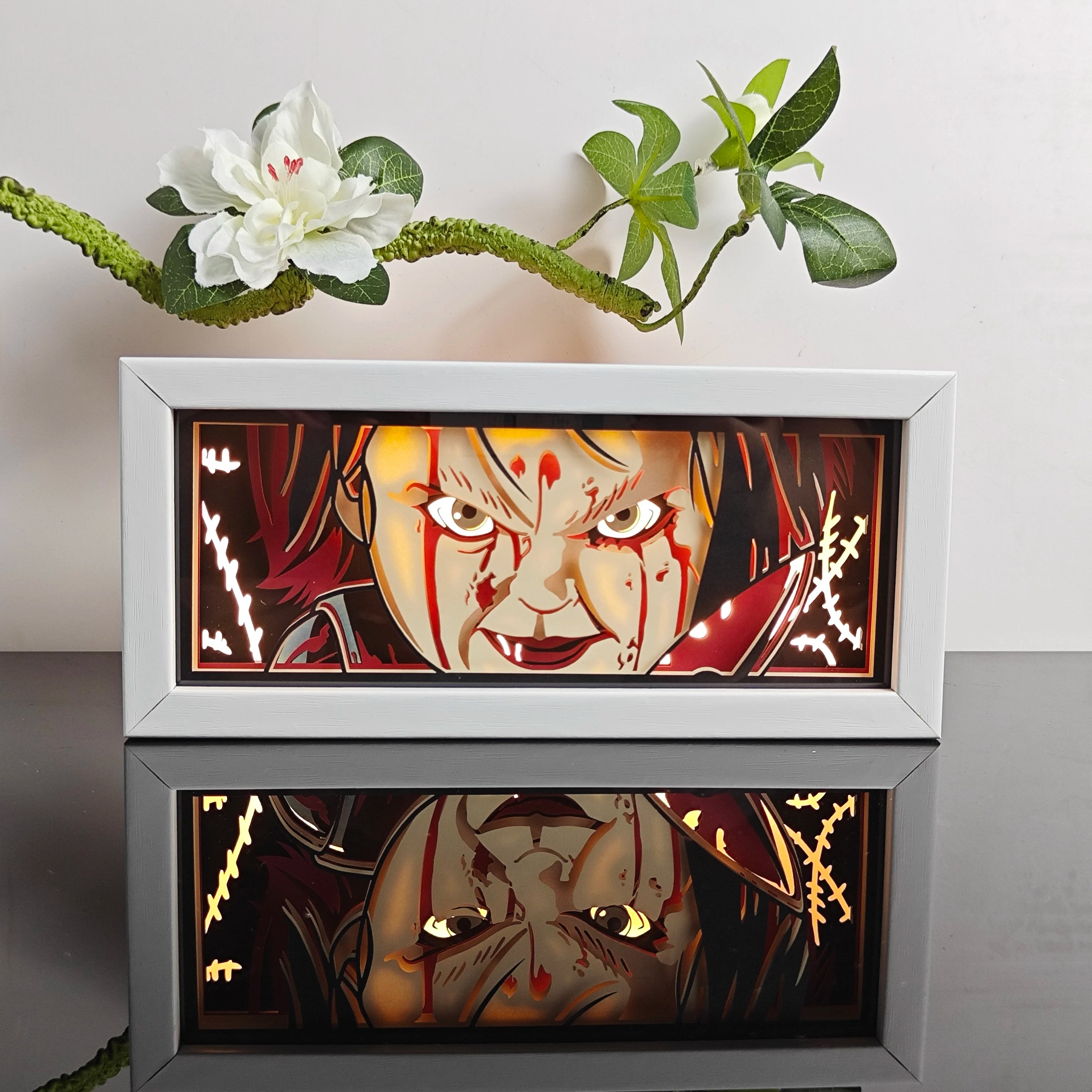 Anime Light Boxes (Naruto, One Piece, Demon Slayer)
