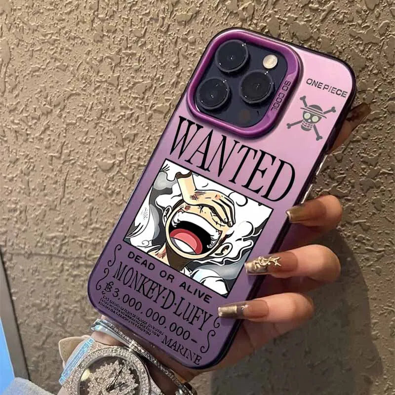 One Piece Wanted iPhone Cases