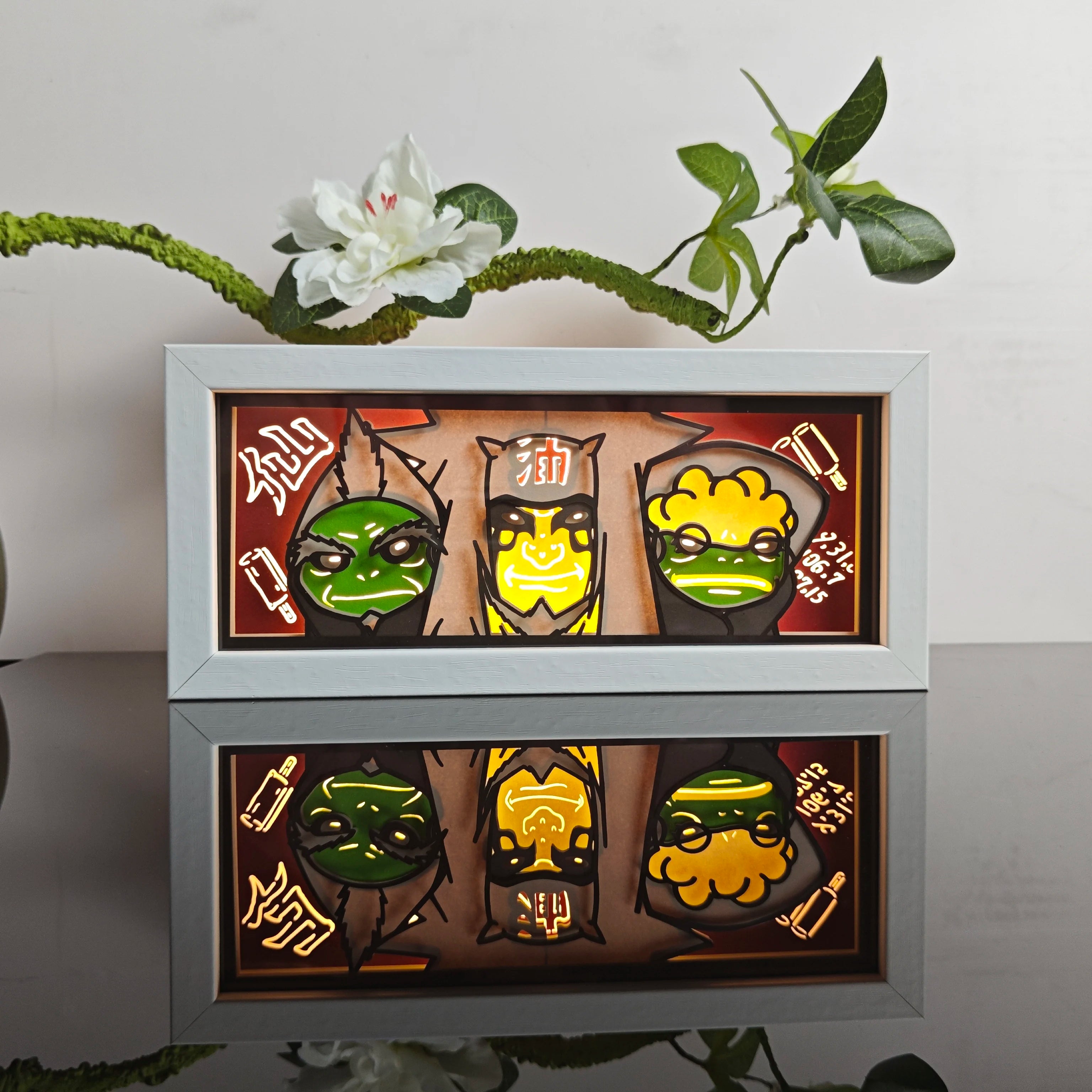 Anime Light Boxes (Naruto, One Piece, Demon Slayer)