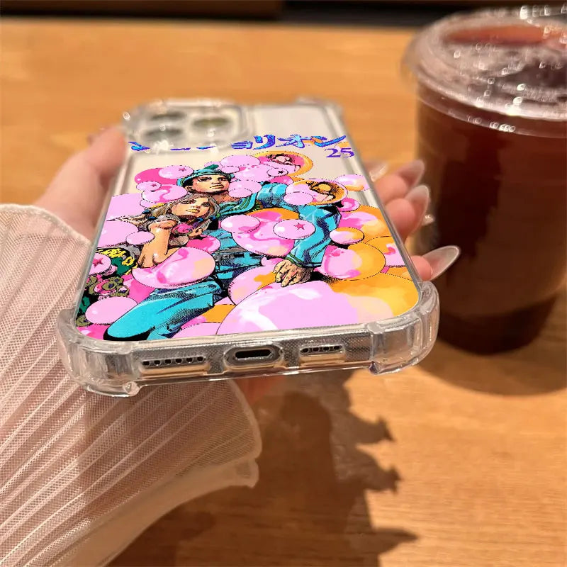 JoJos Bizarres Adventures Clear Case iPhone