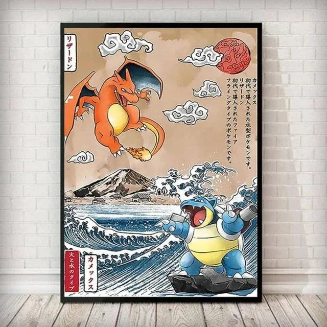 Pokemon Japanese Posters