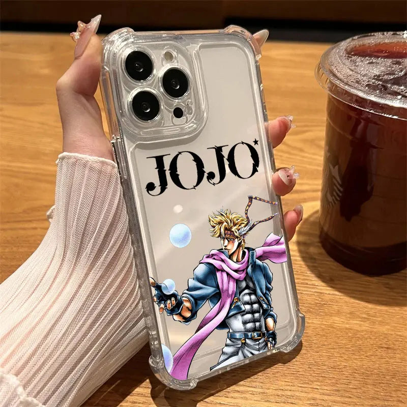 JoJos Bizarres Adventures Clear Case iPhone
