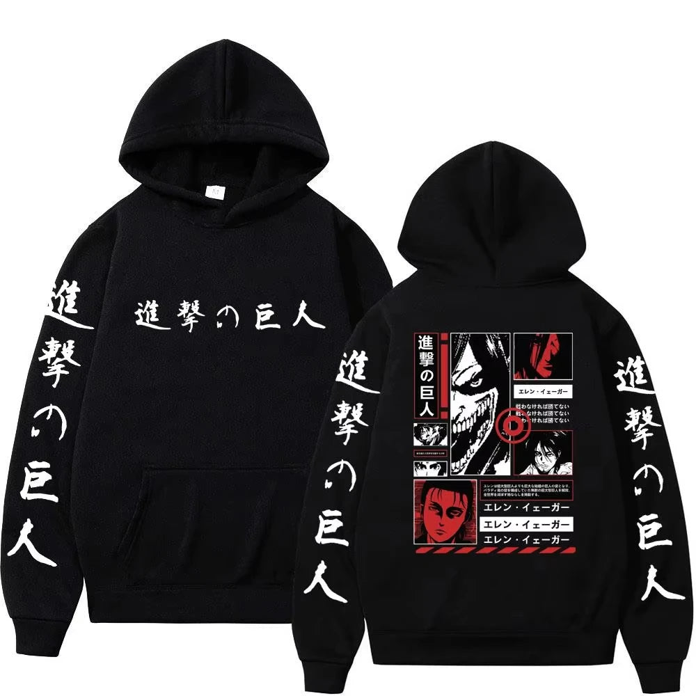 Attack on Titan Japanese Hoodie