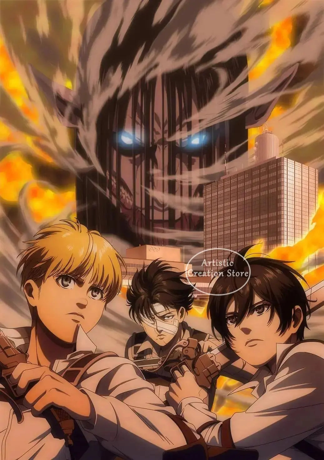 Attack on Titan Canvas Posters