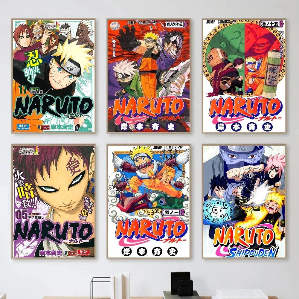 Naruto Action Posters