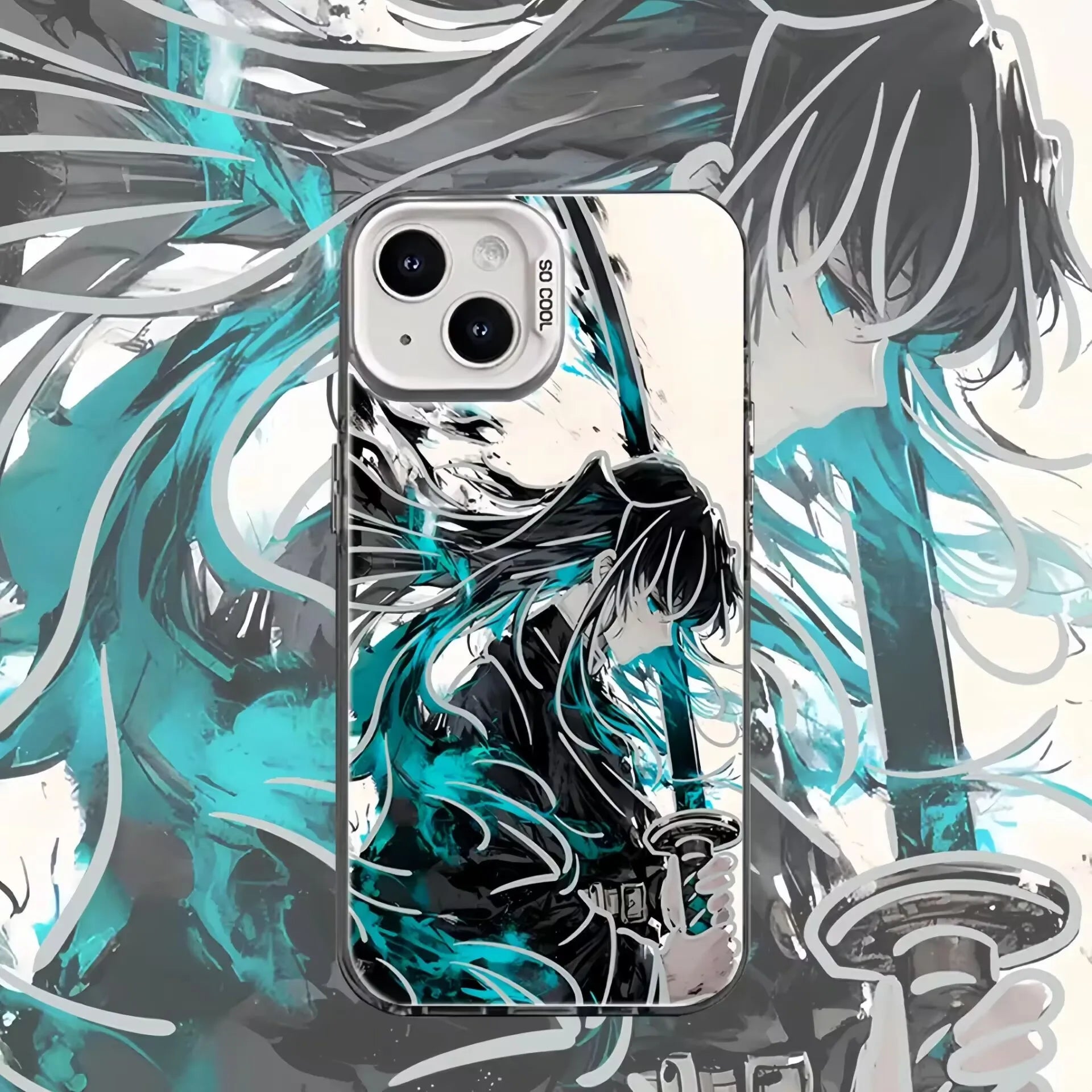 Demon Slayer Art Phone Cases iPhone