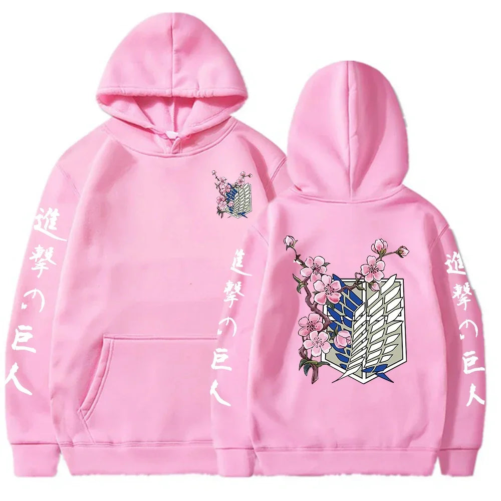 Attack On Titan Flower Hoodie