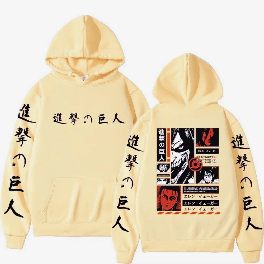 Attack on Titan Japanese Hoodie