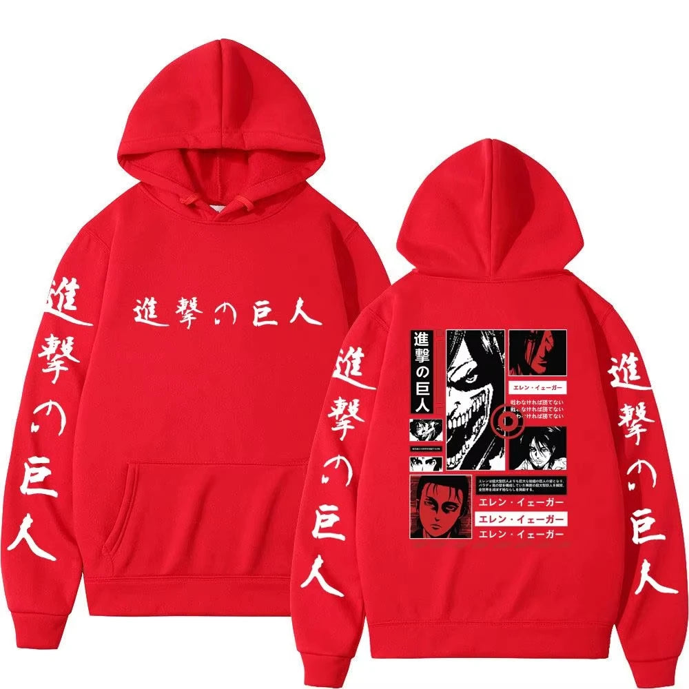 Attack on Titan Japanese Hoodie