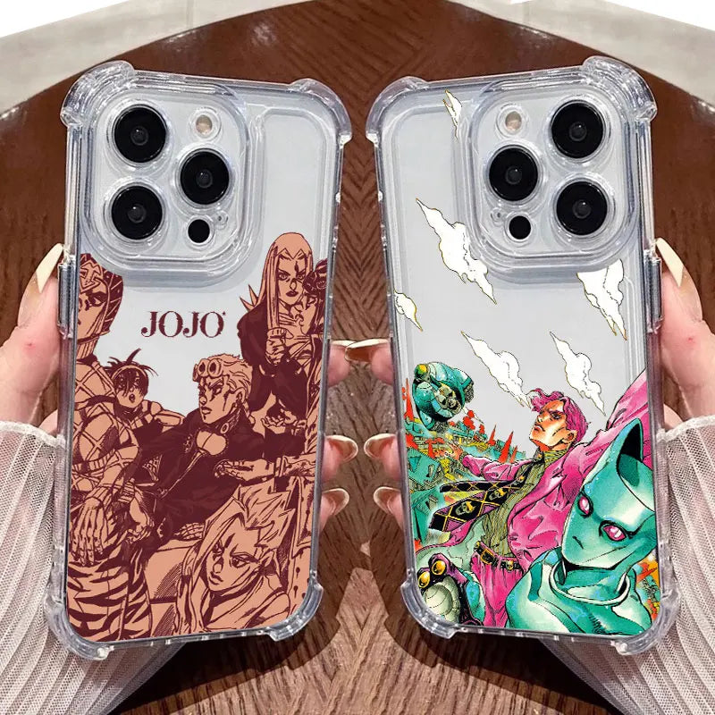 JoJos Bizarres Adventures Clear Case iPhone