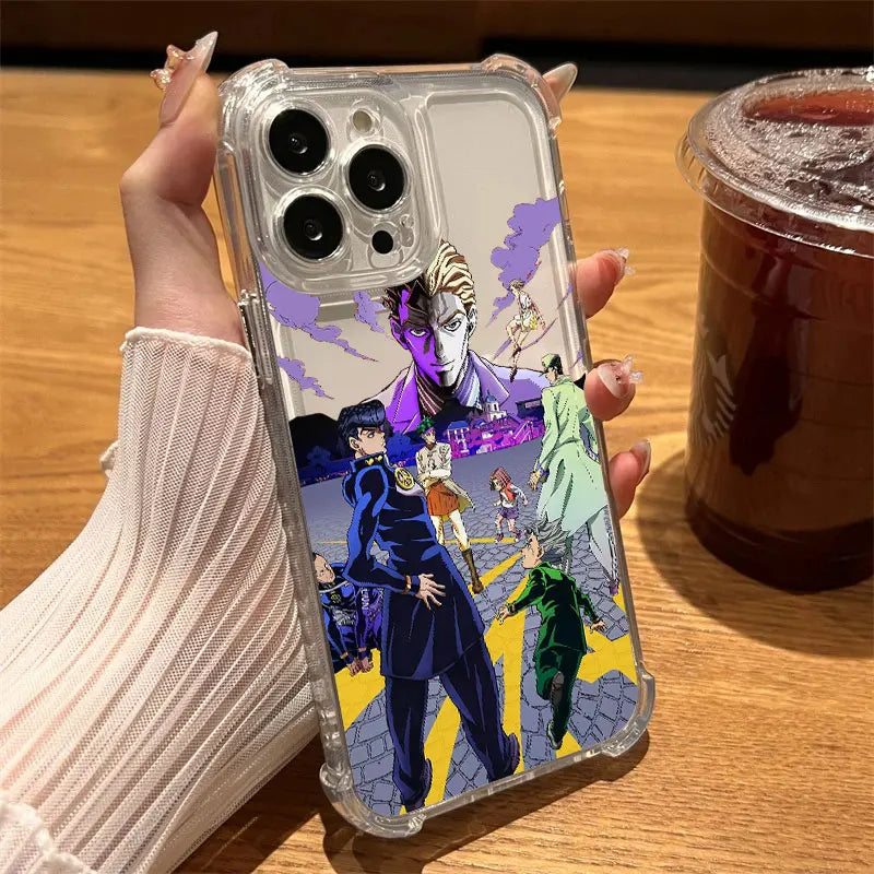 JoJos Bizarres Adventures Clear Case iPhone