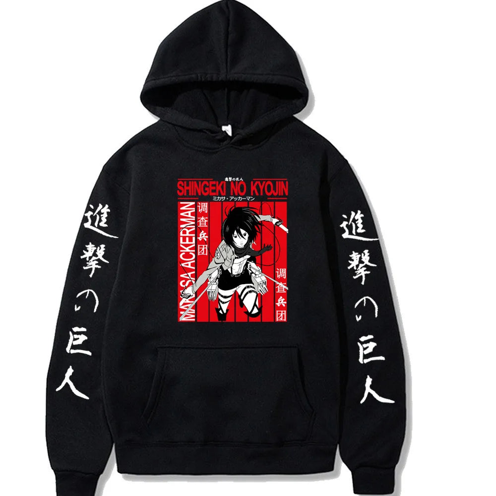 Attack On Titan Ackerman Hoodies