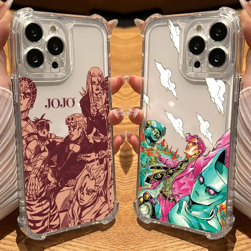 JoJos Bizarres Adventures Clear Case iPhone