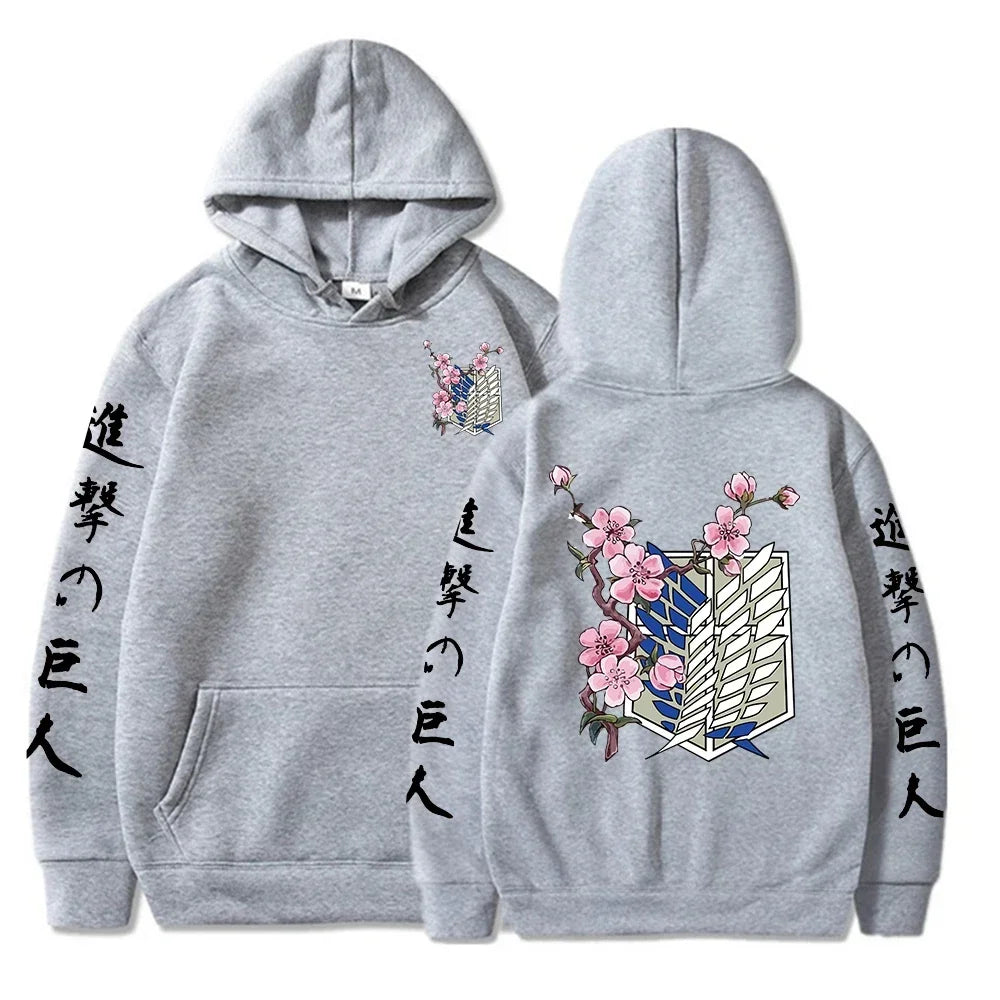 Attack On Titan Flower Hoodie