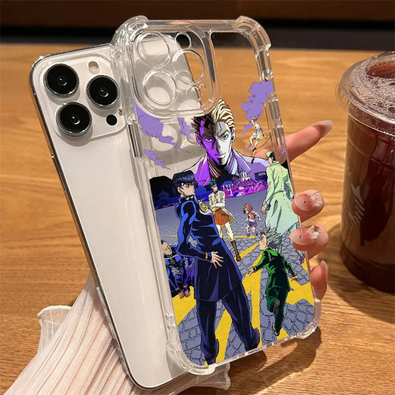 JoJos Bizarres Adventures Clear Case iPhone