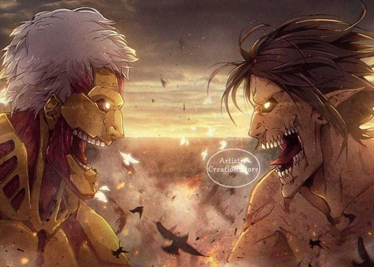 Attack on Titan Canvas Posters