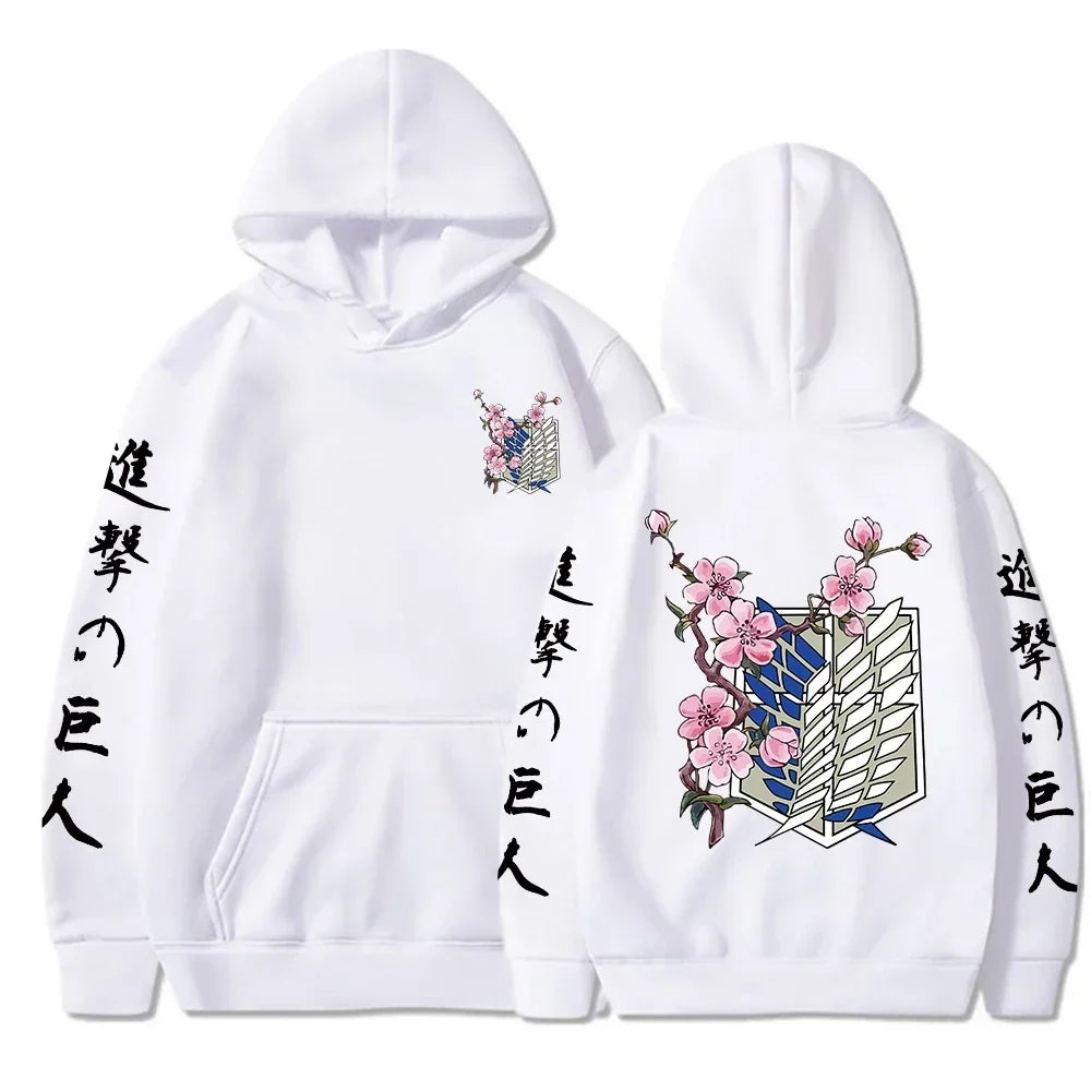 Attack On Titan Flower Hoodie