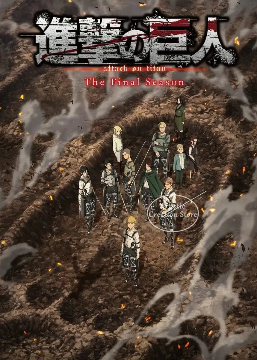 Attack on Titan Canvas Posters