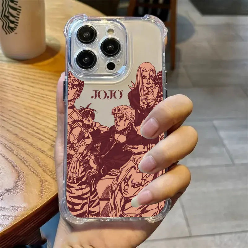 JoJos Bizarres Adventures Clear Case iPhone