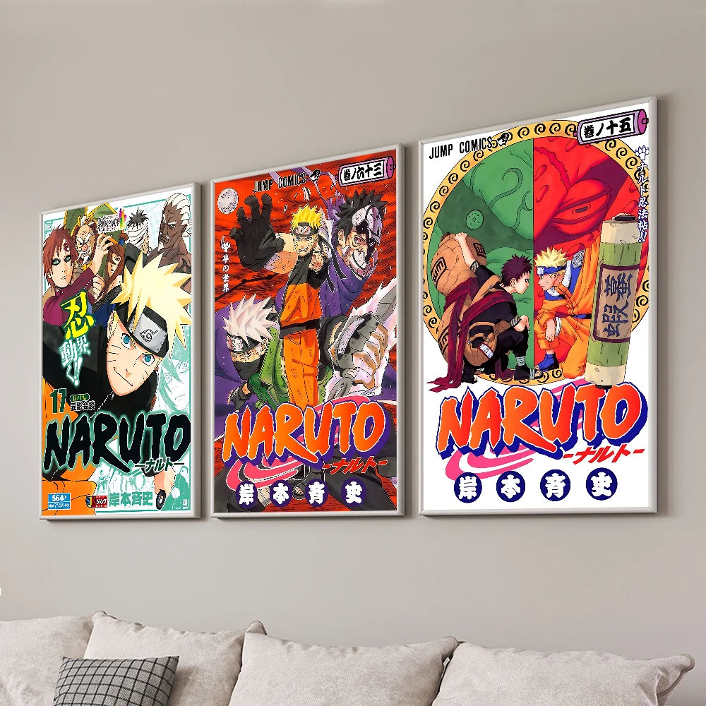 Naruto Action Posters